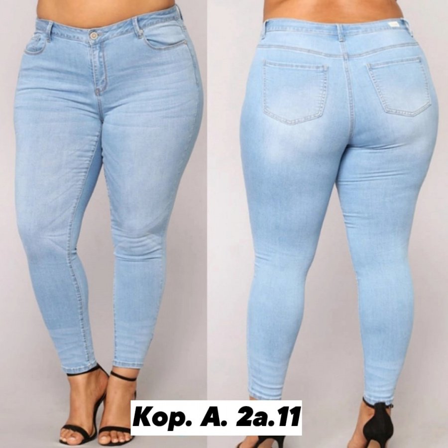 Модные джинсы для полных женщин