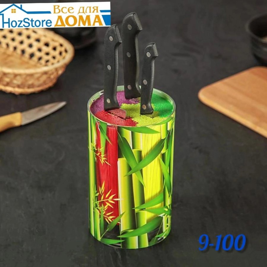 Подставка для ножей. Подставка для ножей Baici Universal Knife Holder. Подставка для ножей Universal Knife Holder бамбук. Подставка для ножей маленькая (арт. 440-331). Подставка под ножи bao, d12х23.3 см, бамбук.